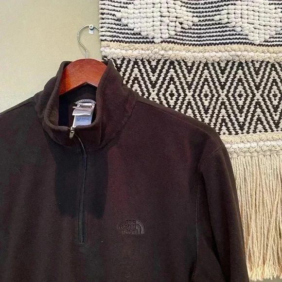 THE NORTH FACE MENS PULLOVER QUARTER ZIP FLEECE - Picture 2 of 4